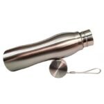 1L Stainless Steel Water Bottle - Spill-Proof, Single-Wall for Travel & Gym - Image 3