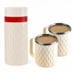 Stainless Steel Vacuum Flask & Mug Set - Insulated for Hot/Cold Drinks - MySmartiee - Image 4