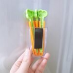 Carrot Bag Sealer Clips - Food Storage Sealer with Fridge Magnet Box - Image 4