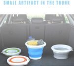 5L Foldable Travel Bucket - Collapsible Silicone Bucket for Camping & Car Wash - Image 8