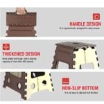 Foldable Stool - Supports Adults & Kids for Kitchen/Bathroom Use - Image 9