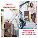 Foldable Stool - Supports Adults & Kids for Kitchen/Bathroom Use - Image 8