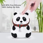 Panda Night Light - 7-Color USB Rechargeable, Touch Lamp for Kids' Bedroom - Image 6