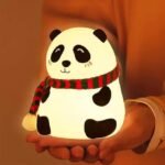 Panda Night Light - 7-Color USB Rechargeable, Touch Lamp for Kids' Bedroom - Image 4