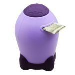 Rocket-Shaped Money Bank with Code Lock - Secure Money Box for Kids/Adults