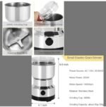 Stainless Steel Electric Coffee Grinder - Multifunction Bean & Spice Grinder - Image 5