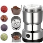 Stainless Steel Electric Coffee Grinder - Multifunction Bean & Spice Grinder