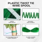 50m Twist Tie Wire - Built-in Cutter, High Quality Plant Support - Image 3
