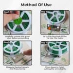 50m Twist Tie Wire - Built-in Cutter, High Quality Plant Support - Image 4