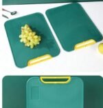Extra-Thick Plastic Chopping Board - Heavy Duty Non-Slip Cutting Board for Kitchen - Image 4