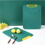 Extra-Thick Plastic Chopping Board - Heavy Duty Non-Slip Cutting Board for Kitchen - Image 3