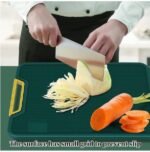 Extra-Thick Plastic Chopping Board - Heavy Duty Non-Slip Cutting Board for Kitchen - Image 8