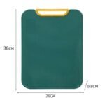 Extra-Thick Plastic Chopping Board - Heavy Duty Non-Slip Cutting Board for Kitchen - Image 2