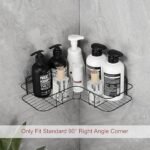 Corner Wall Shelf - Self-Adhesive Metal Rack for Bathroom & Kitchen Storage - MySmartiee - Image 6