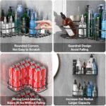 Corner Wall Shelf - Self-Adhesive Metal Rack for Bathroom & Kitchen Storage - MySmartiee - Image 4
