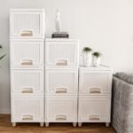 4-Layer Plastic Wardrobe - Versatile Storage Organizer for Clothes & More