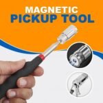 Telescopic Magnetic Pickup Tool with LED Light - Extending Grabber for Screws/Nuts - Image 6