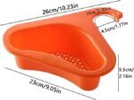 Triangular Sink Strainer Basket - Swan Corner Rack for Food Drainage - Image 6