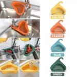 Triangular Sink Strainer Basket - Swan Corner Rack for Food Drainage - Image 2
