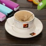 Electric Milk Frother - Rechargeable Stainless Steel Coffee Whisk-Pink colour only - Image 3
