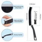Slim Gap Cleaning Brushes - Hard Bristle Crevice Tool for Tiles & Windows - Image 2