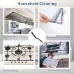 Slim Gap Cleaning Brushes - Hard Bristle Crevice Tool for Tiles & Windows - Image 3