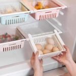 Expandable Fridge Trays - Adjustable 16-24cm Plastic Organizers | Set of 4