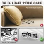 Wall-Mounted Specs Holder with Adhesive - Plastic Eyewear Display Stand - Image 5