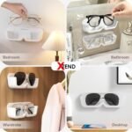 Wall-Mounted Specs Holder with Adhesive - Plastic Eyewear Display Stand - Image 6