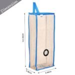 Trash Bags Holder Hanging Folding Mesh Garbage Bag Organizer - Image 2