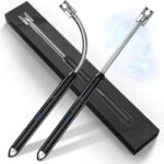 USB Plasma Electric Lighter - Rechargeable, Windproof & Flexible for Kitchen, BBQ, Pooja