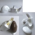 Cute Snail Soap Dispenser, Hand Soap Pump for Lotion, Shampoo & Hand Sanitizer - Bathroom, Kitchen-Black and Orange colour - Image 2