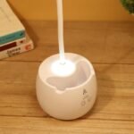 AKARI Desk Lamp, 3-Mode LED Rechargeable Touch Lamp with Phone Holder, USB & 2000mAh Battery - MySmartiee - Image 3