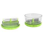 Plastic Multi Crusher for Ginger, Garlic, Chilli & Dry Fruits with Stainless Steel Blades - Image 6