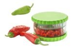 Plastic Multi Crusher for Ginger, Garlic, Chilli & Dry Fruits with Stainless Steel Blades - Image 2