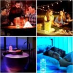 Multi Color Crystal Diamond Touch LED Table Lamp with Remote, USB Rechargeable Night Light - Image 3