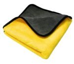 800 GSM Microfiber Car Cleaning Cloth, Dual-Sided Plush Towel for Car Detailing & Cleaning | Random colour