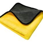 800 GSM Microfiber Car Cleaning Cloth, Dual-Sided Plush Towel for Car Detailing & Cleaning | Random colour