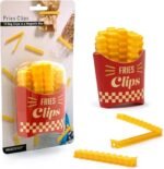 French Fries Bag Seal Clips, Fun Magnetic Food Clips for Sealing Snacks & Food Packages