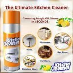 Multipurpose Kitchen Cleaner Spray, Foam Degreaser for Oil, Grease & Chimney Stain Removal - Image 4