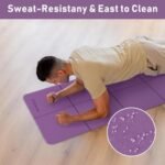 Foldable Yoga Mat 5mm Thick Anti-Slip Exercise Mat for Home Workout, Fitness & Meditation with Bag - Image 6