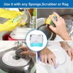 2-in-1 Soap Dispenser with Sponge Holder for Kitchen Sink | Dishwashing Liquid Pump - Image 6