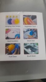 Silicone Scrubber for Kitchen & Bath | Multipurpose Cleaning Pads - Image 3