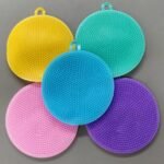 Silicone Scrubber for Kitchen & Bath | Multipurpose Cleaning Pads