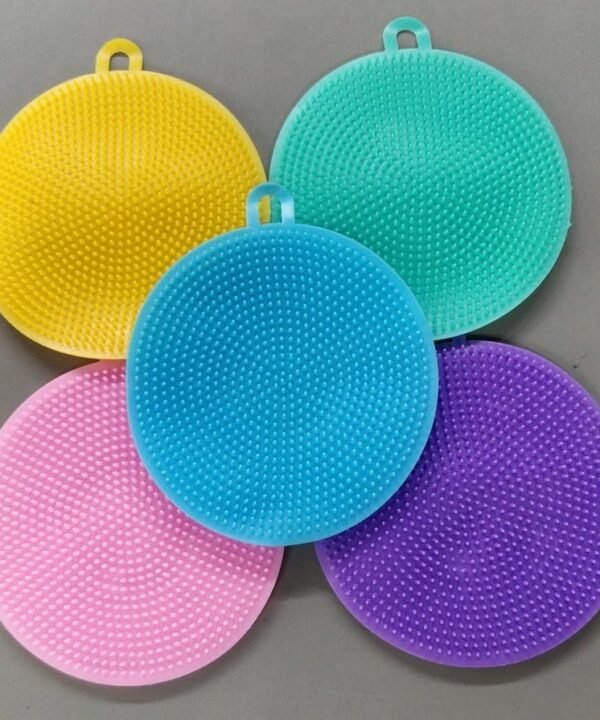 Silicone Scrubber for Kitchen & Bath | Multipurpose Cleaning Pads