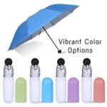 Bottle Umbrella Capsule Case | Foldable UV-Proof Windproof Travel Umbrella for Men & Women | Random colour - Image 3