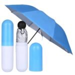 Bottle Umbrella Capsule Case | Foldable UV-Proof Windproof Travel Umbrella for Men & Women | Random colour