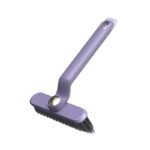 Rotating Bathroom Cleaning Brush - Multi-Function Hard Bristle Floor & Tiles Scrub Brush