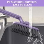 Rotating Bathroom Cleaning Brush - Multi-Function Hard Bristle Floor & Tiles Scrub Brush - Image 6
