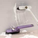Rotating Bathroom Cleaning Brush - Multi-Function Hard Bristle Floor & Tiles Scrub Brush - Image 5